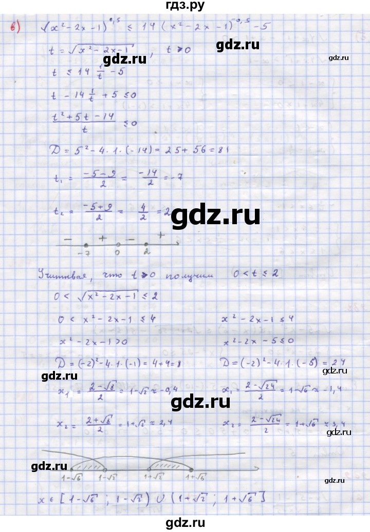 ГДЗ по алгебре 9 класс Макарычев  Углубленный уровень упражнение - 989, Решебник к учебнику 2022