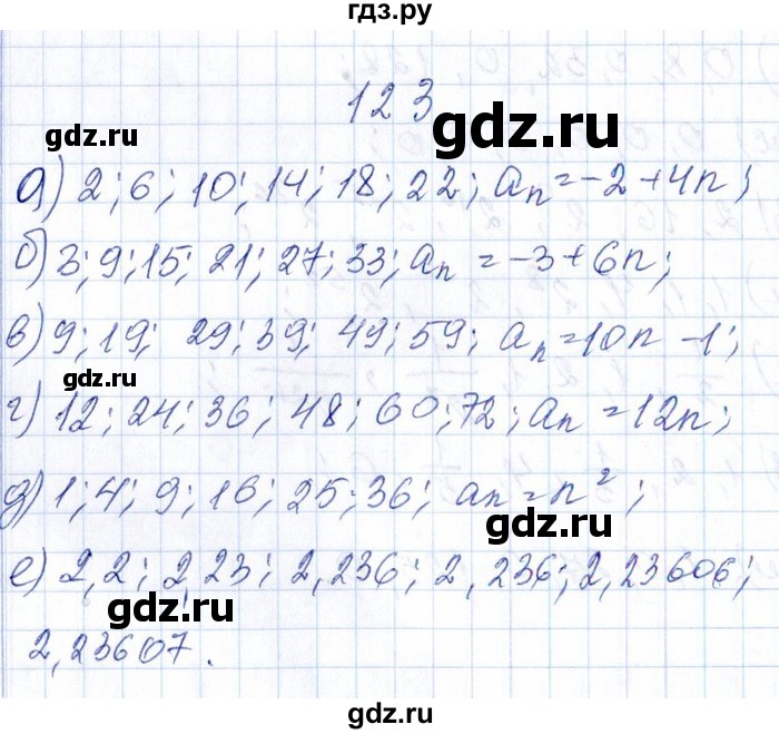 ГДЗ по алгебре 8‐9 класс Галицкий Сборник задач  § 12 - 12.3, Решебник №1
