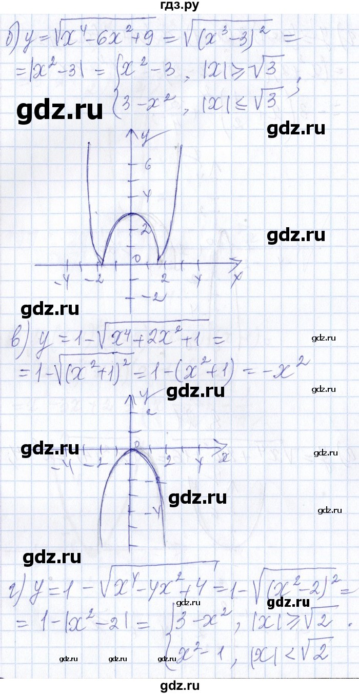 ГДЗ по алгебре 8‐9 класс Галицкий Сборник задач  § 8 - 8.21, Решебник №1