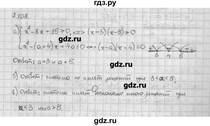 ГДЗ по алгебре 10 класс Никольский   § 2. рациональные уравнения и не равенства. - 2.102, Решебник