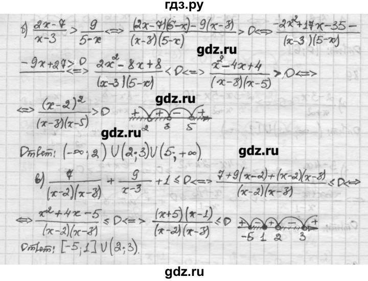 ГДЗ по алгебре 10 класс Никольский   задание для повторения - 91, Решебник