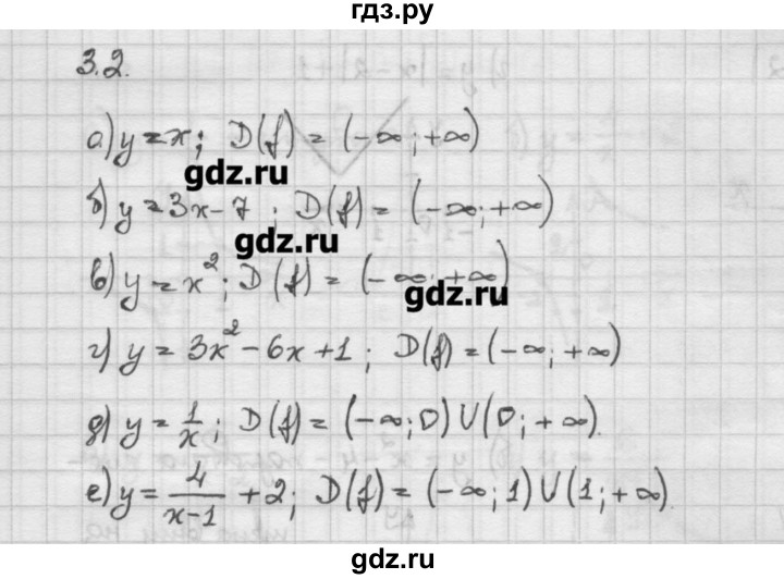 ГДЗ по алгебре 10 класс Никольский   § 3. корень степени n. - 3.2, Решебник