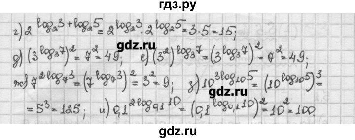 ГДЗ по алгебре 10 класс Никольский   § 5. логарифмы. - 5.4, Решебник