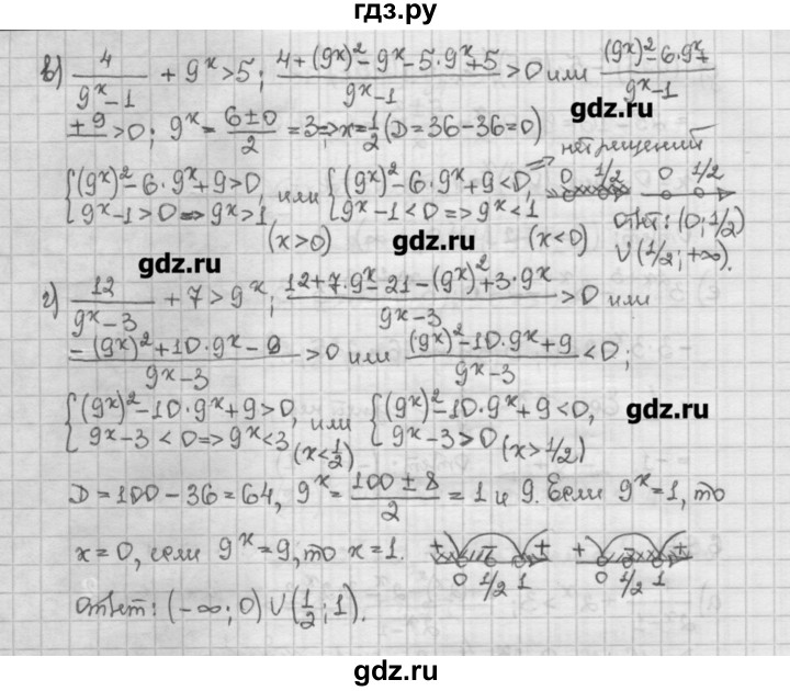 ГДЗ по алгебре 10 класс Никольский   § 6. показательные и логарифмические уравнения неравенства. - 6.57, Решебник