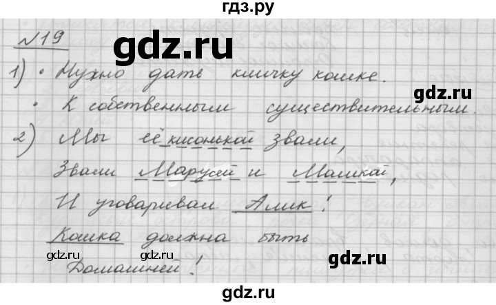 ГДЗ по русскому языку 5 класс Шмелев   глава 6 / упражнение - 19, Решебник