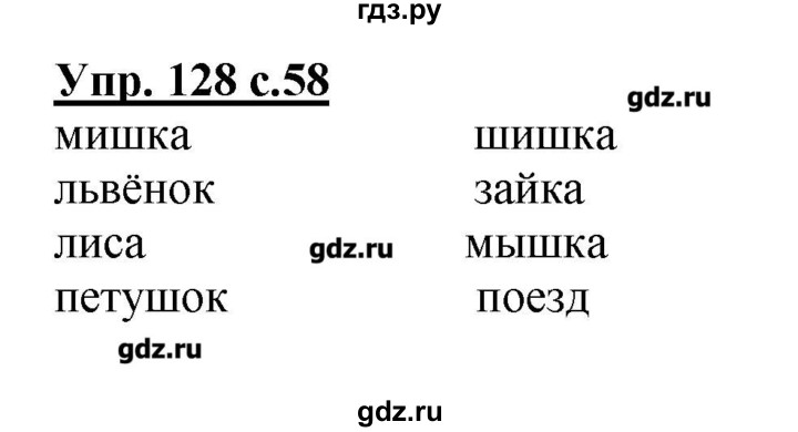 Русский язык страница 128 номер 4