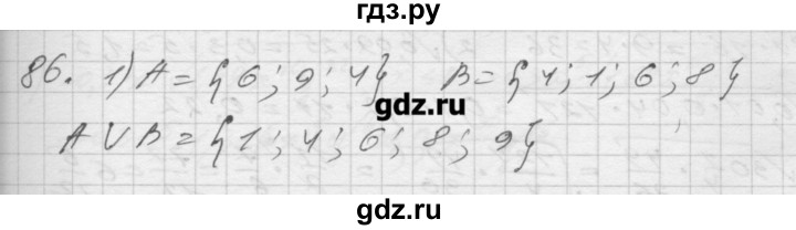 ГДЗ по алгебре 8 класс Мерзляк дидактические материалы  вариант 2 - 86, Решебник №1