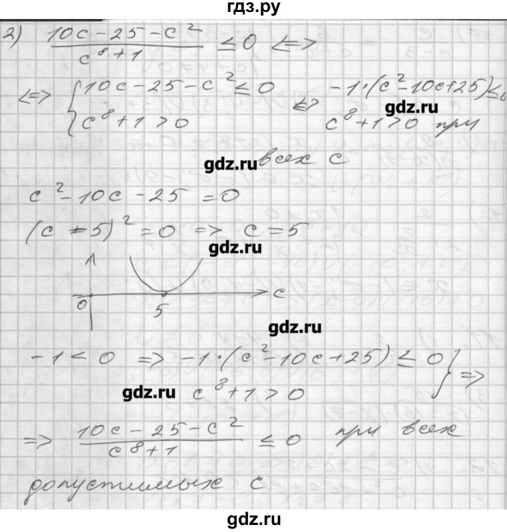 ГДЗ по алгебре 8 класс Мерзляк дидактические материалы  вариант 3 - 12, Решебник №1