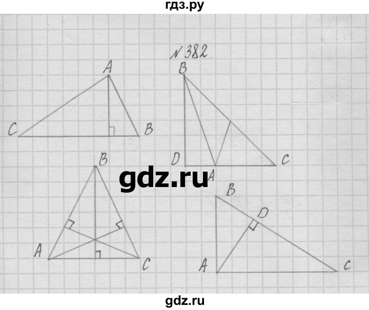 ГДЗ по математике 4 класс  Чекин   часть 1 (номер) - 382, Решебник №1