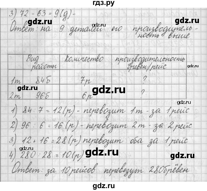 ГДЗ по математике 4 класс Захарова тетрадь для самостоятельной работы (Чекин)  часть 1. задание - 153, Решебник №1