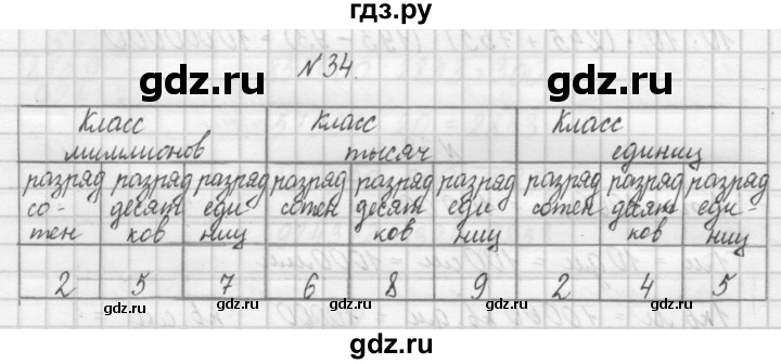 ГДЗ по математике 4 класс Захарова тетрадь для самостоятельной работы (Чекин)  часть 1. задание - 34, Решебник №1