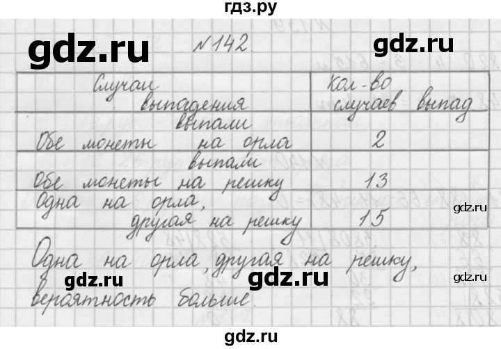 ГДЗ по математике 4 класс Захарова тетрадь для самостоятельной работы (Чекин)  часть 2. задание - 142, Решебник №1