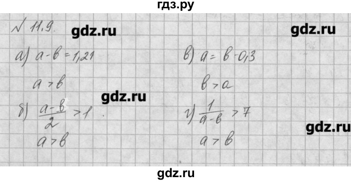ГДЗ по алгебре 8 класс  Мордкович задачник Углубленный уровень § 11 - 9, Решебник №1