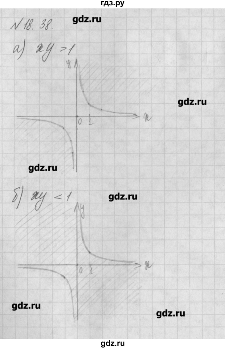 ГДЗ по алгебре 8 класс  Мордкович учебник, задачник Углубленный уровень § 18 - 38, Решебник №1