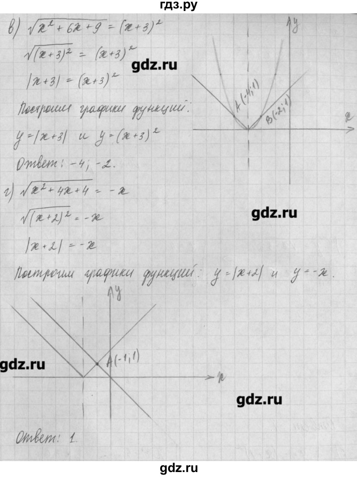 ГДЗ по алгебре 8 класс  Мордкович задачник Углубленный уровень § 19 - 33, Решебник №1