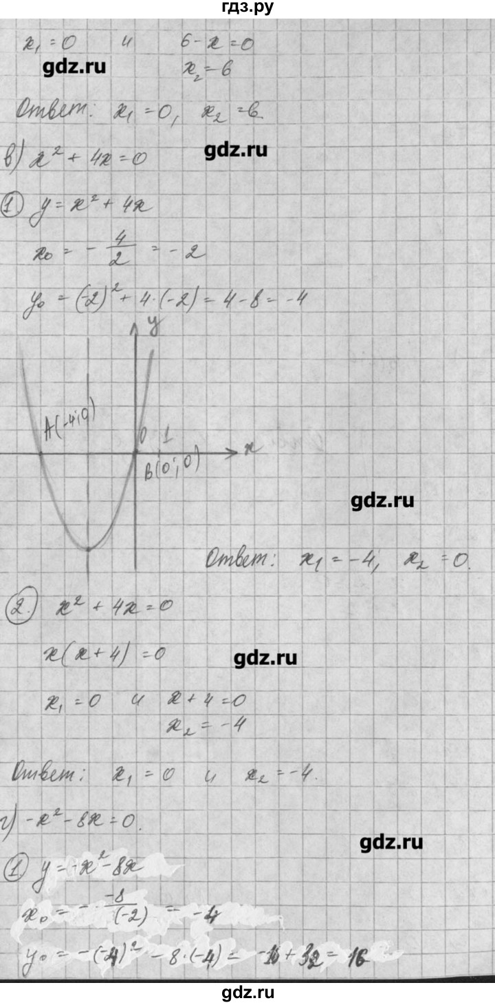 ГДЗ по алгебре 8 класс  Мордкович задачник Углубленный уровень § 21 - 1, Решебник №1