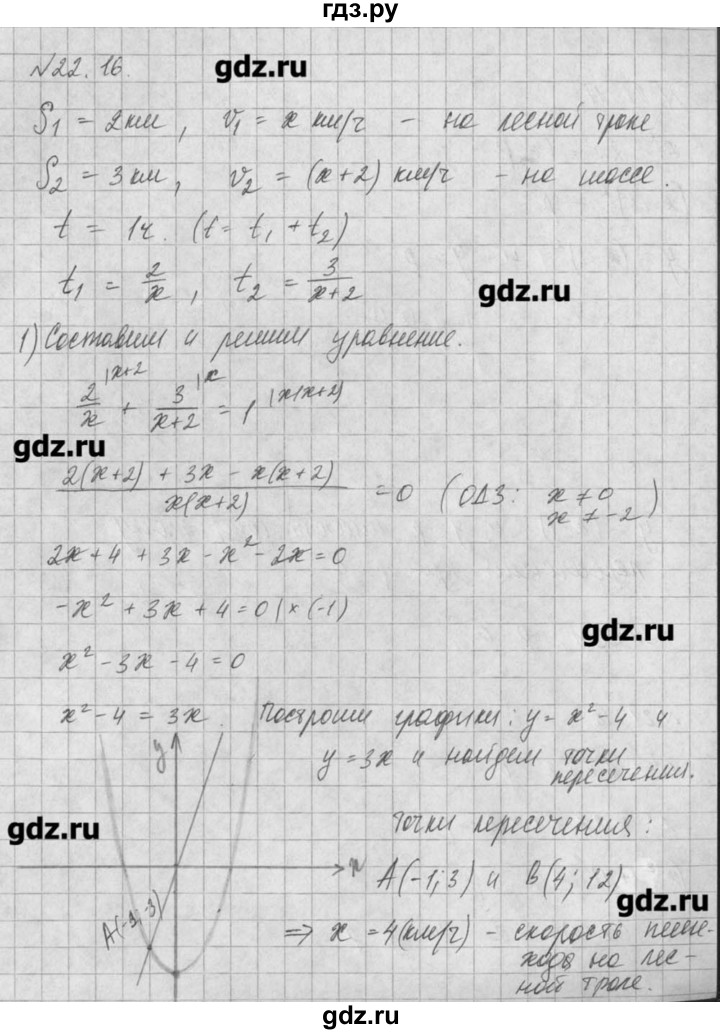 ГДЗ по алгебре 8 класс  Мордкович задачник Углубленный уровень § 21 - 16, Решебник №1