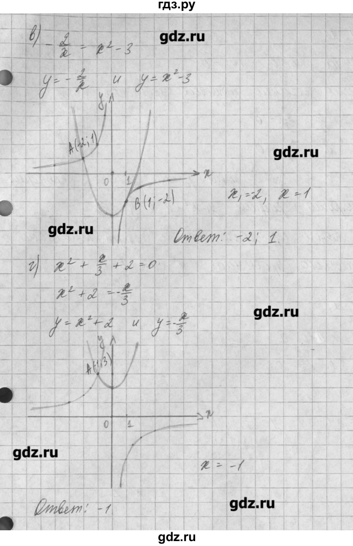 ГДЗ по алгебре 8 класс  Мордкович задачник Углубленный уровень § 21 - 24, Решебник №1