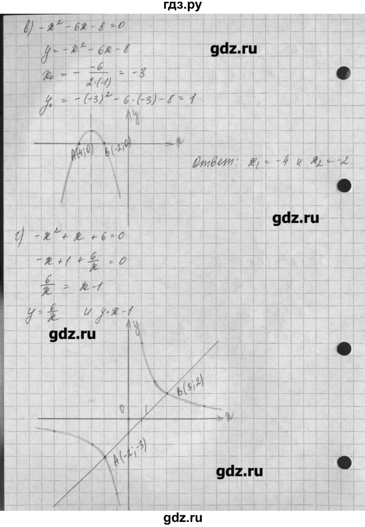 ГДЗ по алгебре 8 класс  Мордкович задачник Углубленный уровень § 21 - 6, Решебник №1