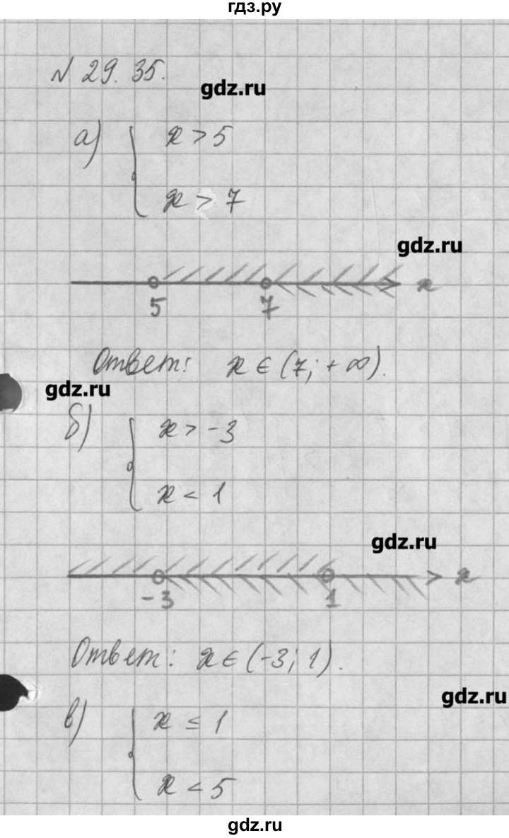 ГДЗ по алгебре 8 класс  Мордкович задачник Углубленный уровень § 29 - 35, Решебник №1