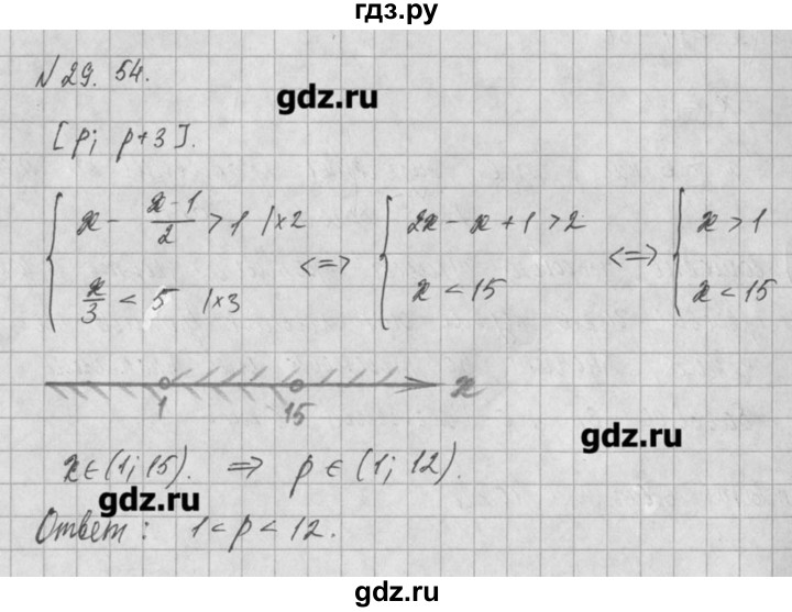 ГДЗ по алгебре 8 класс  Мордкович задачник Углубленный уровень § 29 - 54, Решебник №1
