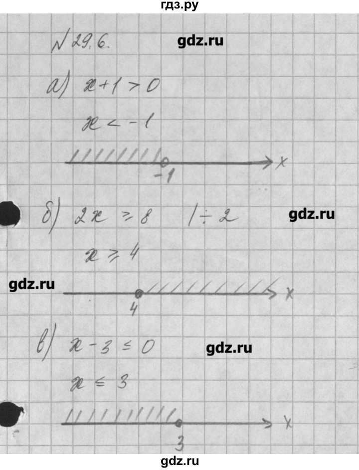 ГДЗ по алгебре 8 класс  Мордкович задачник Углубленный уровень § 29 - 6, Решебник №1
