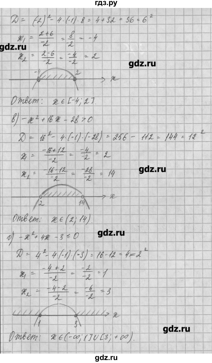 ГДЗ по алгебре 8 класс  Мордкович задачник Углубленный уровень § 30 - 4, Решебник №1