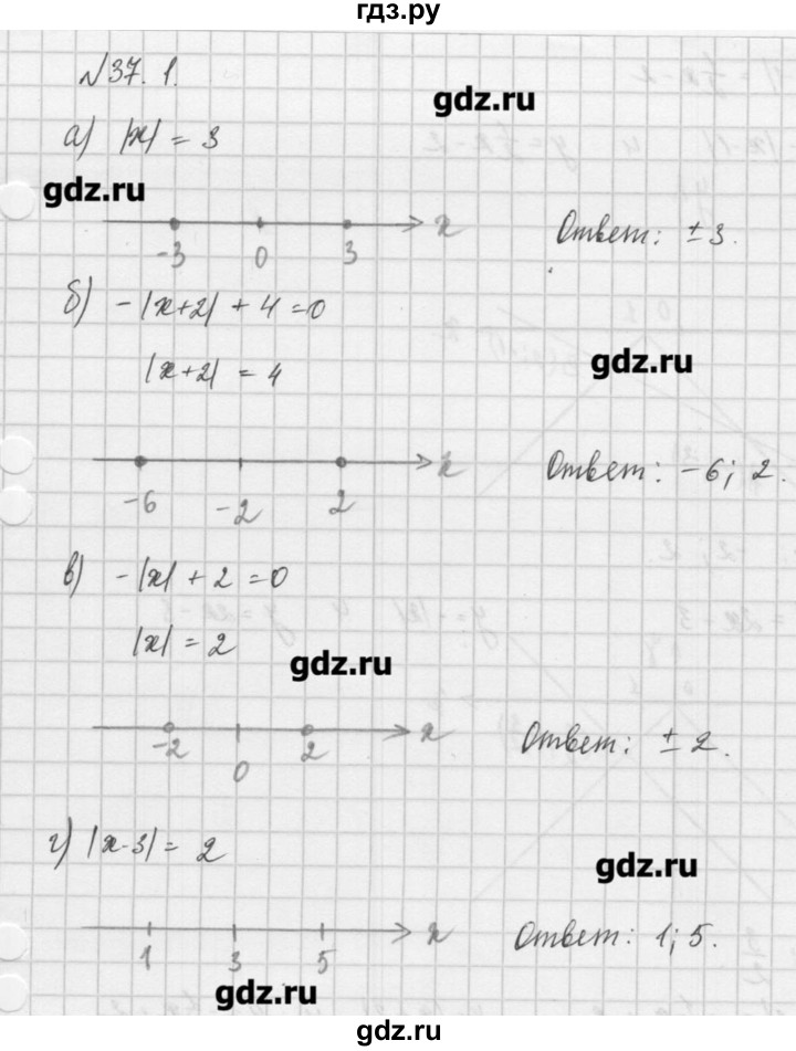 ГДЗ по алгебре 8 класс  Мордкович задачник Углубленный уровень § 37 - 1, Решебник №1