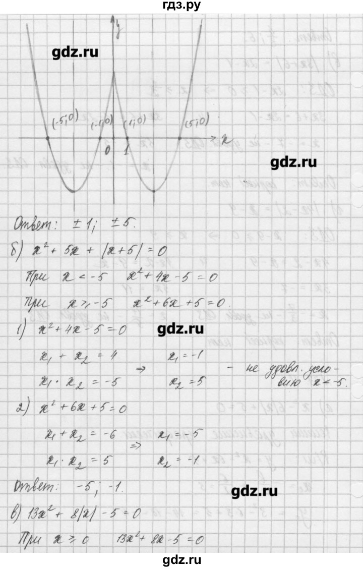 ГДЗ по алгебре 8 класс  Мордкович задачник Углубленный уровень § 37 - 11, Решебник №1
