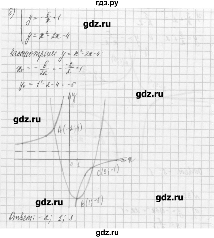 ГДЗ по алгебре 8 класс  Мордкович задачник Углубленный уровень итоговое повторение - 33, Решебник №1