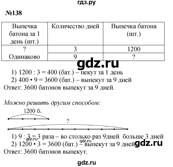 ГДЗ по математике 4 класс Истомина   часть 1 - 138, Решебник №1