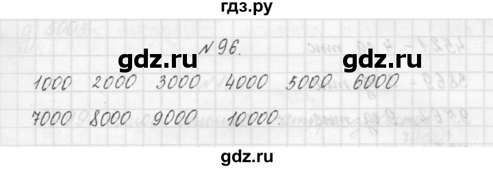 ГДЗ по математике 3 класс Чекин   часть №1 - 96, Решебник №1