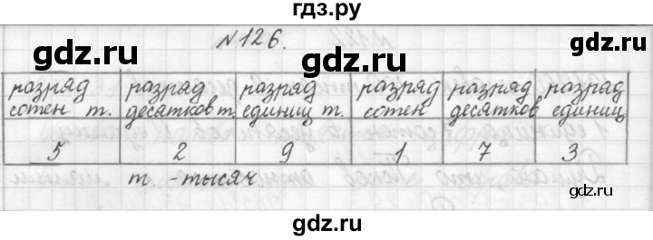 ГДЗ по математике 3 класс Чекин   часть №1 - 126, Решебник №1