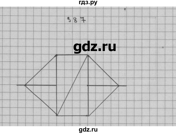 ГДЗ по математике 3 класс Чекин   часть №2 - 387, Решебник №1