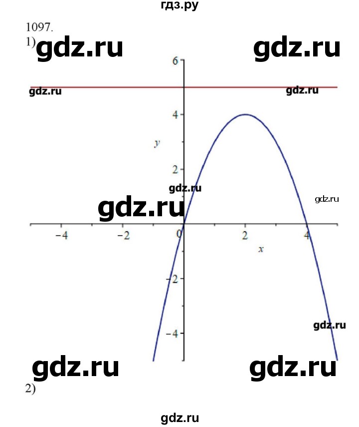 ГДЗ по алгебре 11 класс Колягин  Базовый и углубленный уровень упражнение - 1097, Решебник