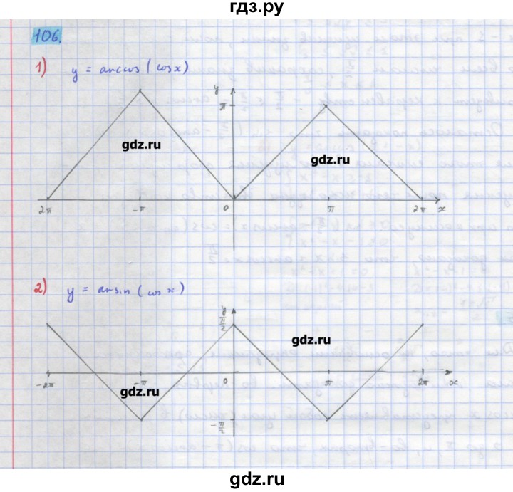 ГДЗ по алгебре 11 класс Колягин  Базовый и углубленный уровень упражнение - 106, Решебник