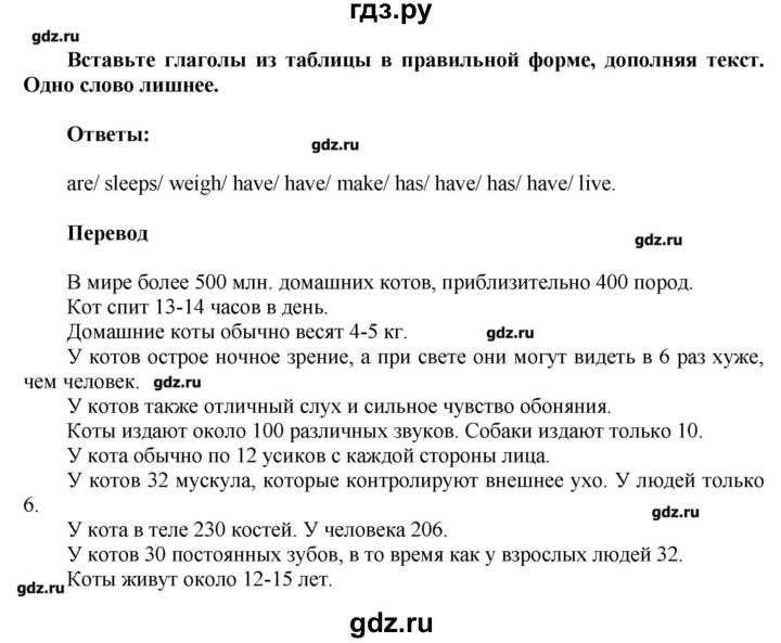 Тренировочные упражнения в формате ваулина