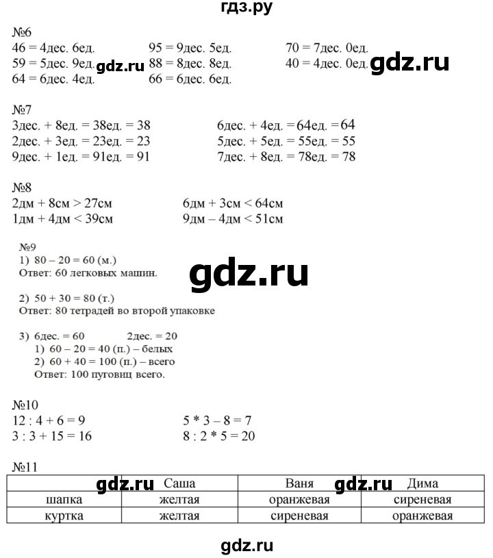 ГДЗ по математике 2 класс Дорофеев   часть 1. страница - 125, Решебник №1 к учебнику 2019