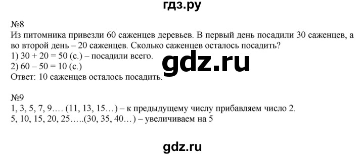ГДЗ по математике 2 класс Дорофеев   часть 2. страница - 21, Решебник №1 к учебнику 2019