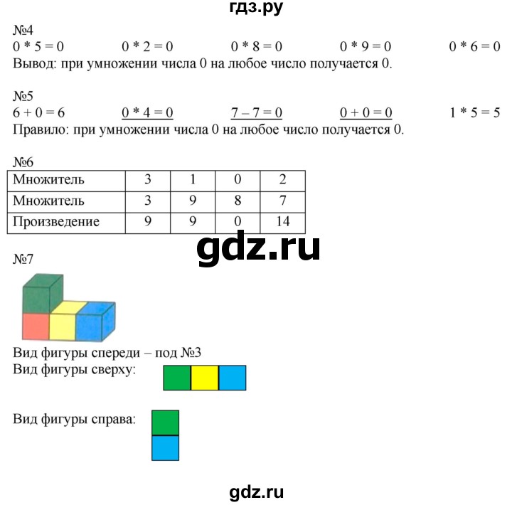 ГДЗ по математике 2 класс Дорофеев   часть 1. страница - 60, Решебник к учебнику 2016
