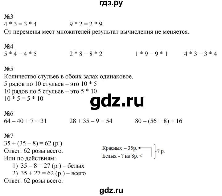 ГДЗ по математике 2 класс Дорофеев   часть 2. страница - 84, Решебник к учебнику 2016