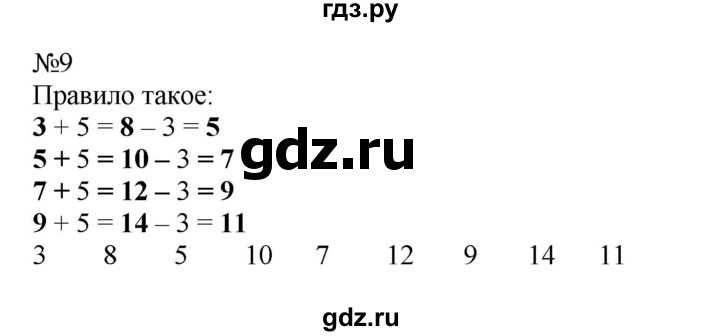 ГДЗ по математике 2 класс Дорофеев   часть 1. страница - 14, Решебник №1 2019