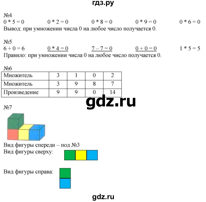 ГДЗ по математике 2 класс Дорофеев   часть 1. страница - 66, Решебник №1 2019