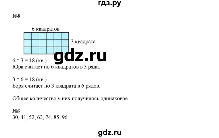 ГДЗ по математике 2 класс Дорофеев   часть 2. страница - 72, Решебник №1 2019