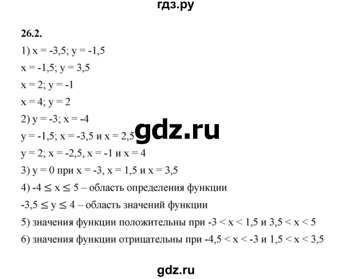 ГДЗ по алгебре 7 класс Мерзляк  Углубленный уровень § 26 - 26.2, Решебник к учебнику 2022
