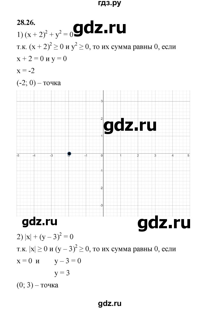 ГДЗ по алгебре 7 класс Мерзляк  Углубленный уровень § 28 - 28.26, Решебник к учебнику 2022