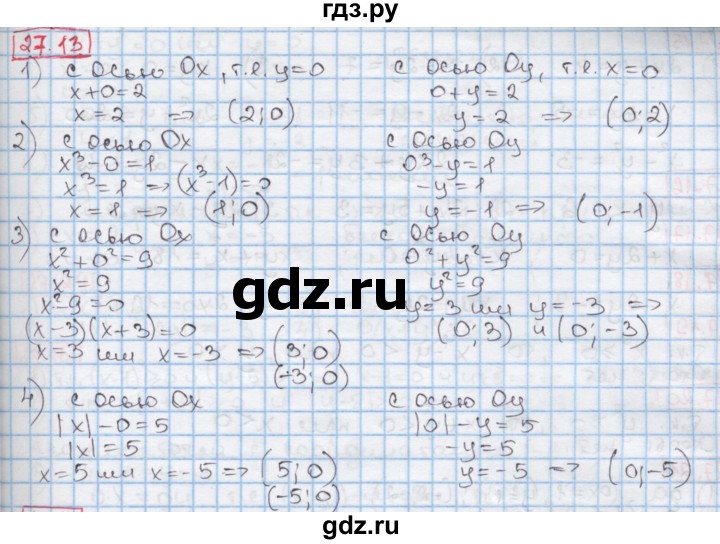 ГДЗ по алгебре 7 класс Мерзляк  Углубленный уровень § 27 - 27.13, Решебник №2 к учебнику 2016