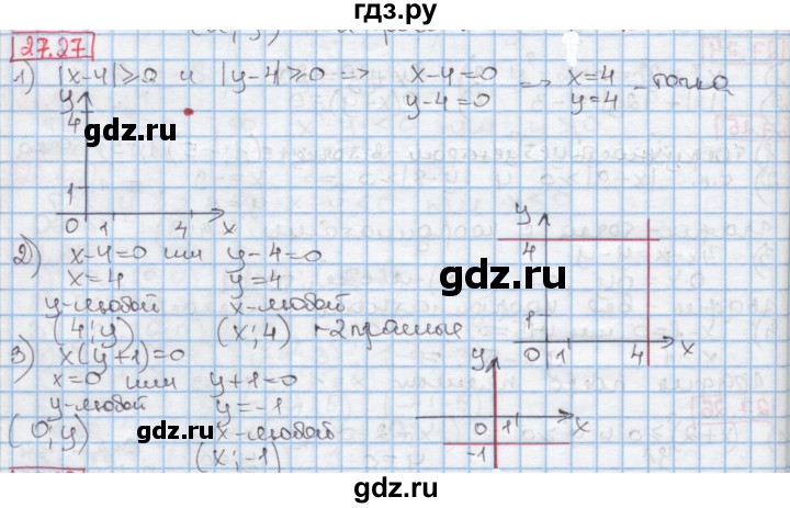 ГДЗ по алгебре 7 класс Мерзляк  Углубленный уровень § 27 - 27.27, Решебник №2 к учебнику 2016