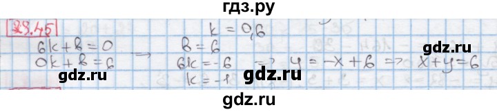 ГДЗ по алгебре 7 класс Мерзляк  Углубленный уровень § 28 - 28.45, Решебник №2 к учебнику 2016