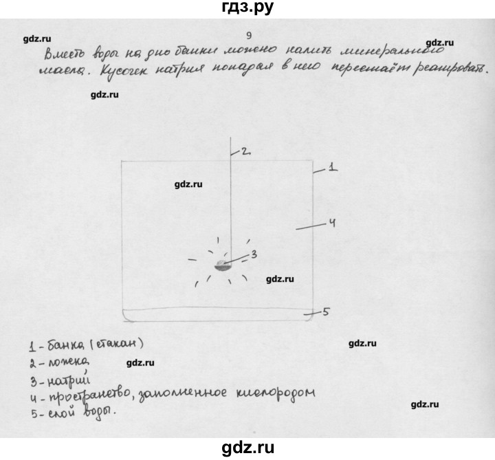 ГДЗ по химии 8 класс Минченков   параграф 25 - 9, Решебник №1